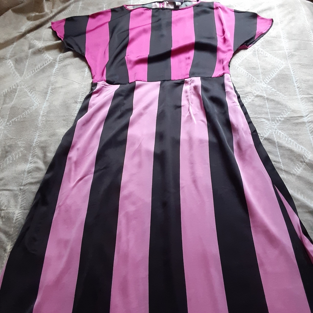 Christopher John Rogers  stripped maxi dress